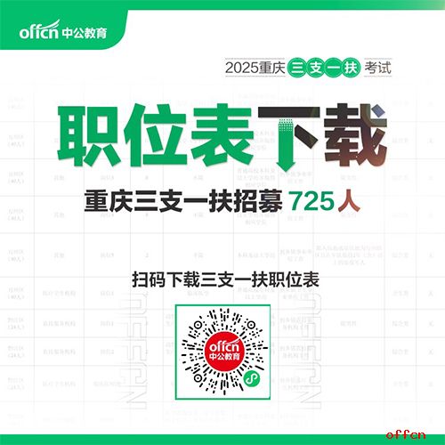 庆三支一扶考试时间安排（已公布）ag真人